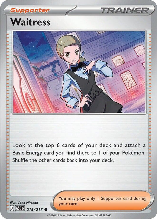 Pokemon Waitress 215/217 Ascended Heroes