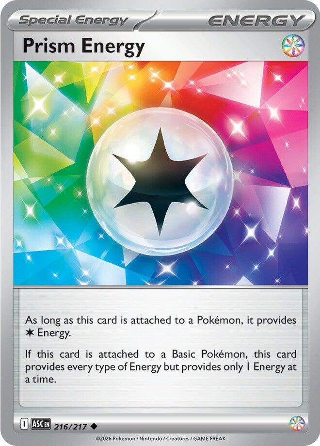 Pokemon Prism Energy 216/217 Ascended Heroes