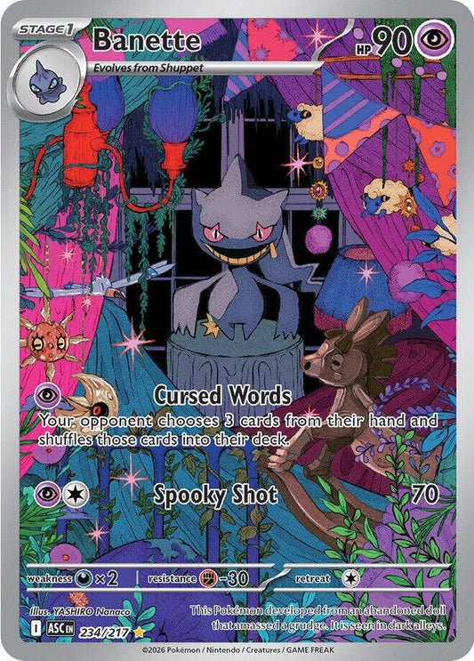 Pokemon Banette 234/217 Ascended Heroes