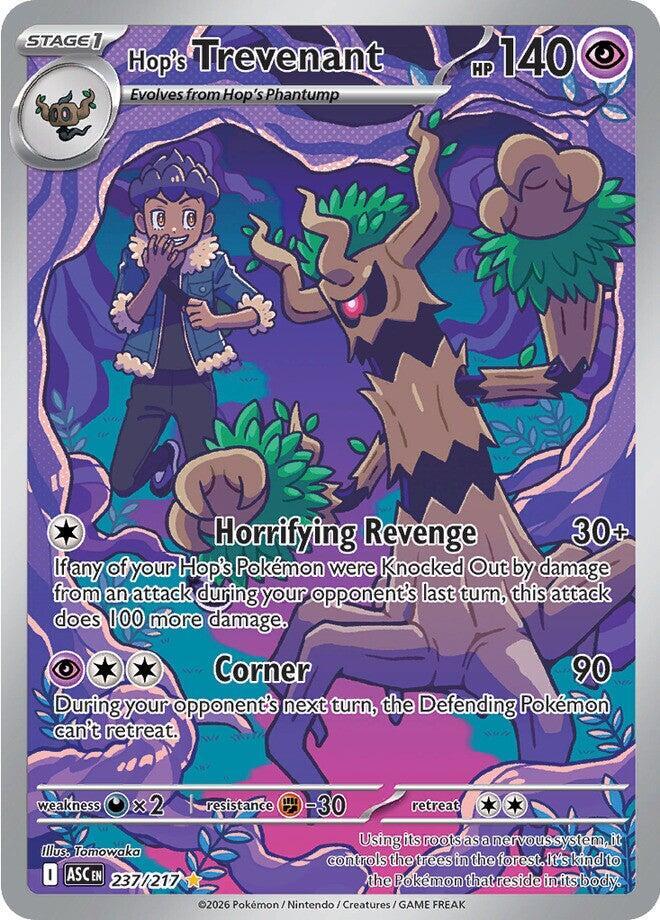 Pokemon Hop’s Trevenant 237/217 Ascended Heroes