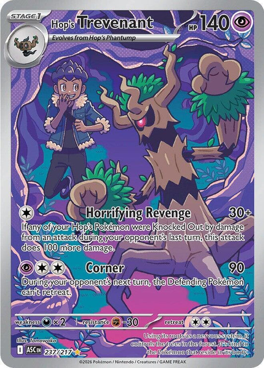 Pokemon Hop’s Trevenant 237/217 Ascended Heroes