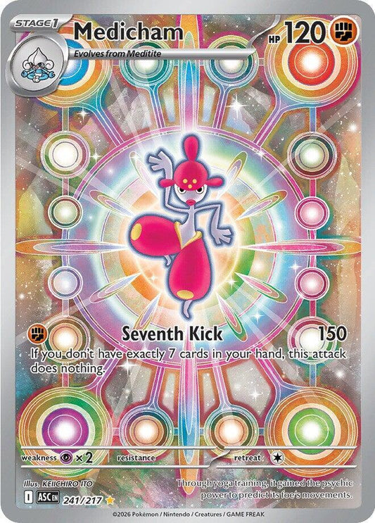 Pokemon Medicham 241/217 Ascended Heroes