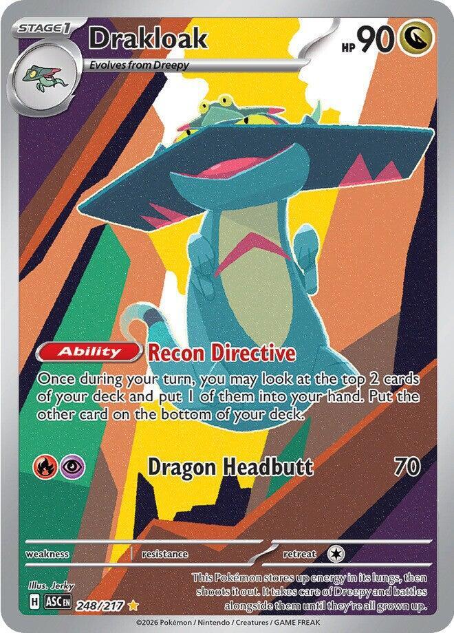 Pokemon Drakloak 248/217 Ascended Heroes