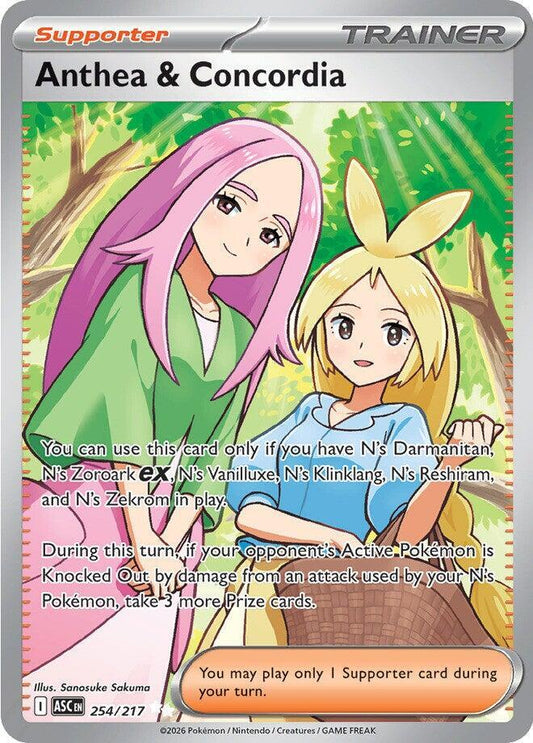 Pokemon Anthea & Concordia 254/217 Ascended Heroes