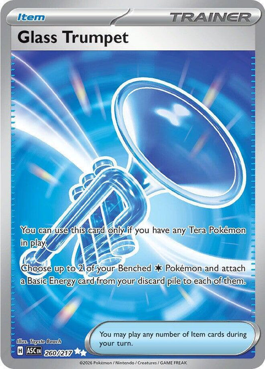 Pokemon Glass Trumpet 260/217 Ascended Heroes