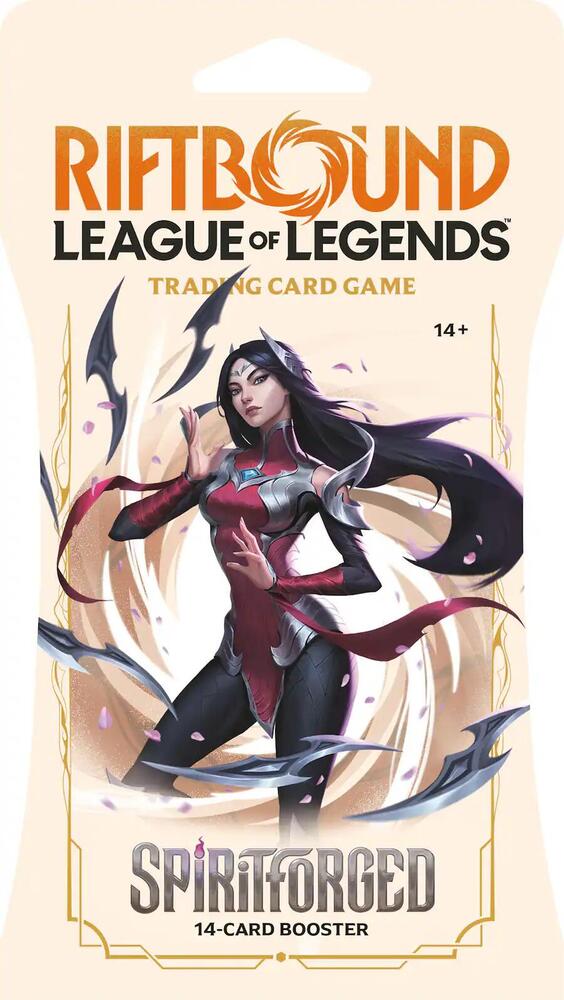 RiftBound League Of Legends Spiritforged Booster Sleeved