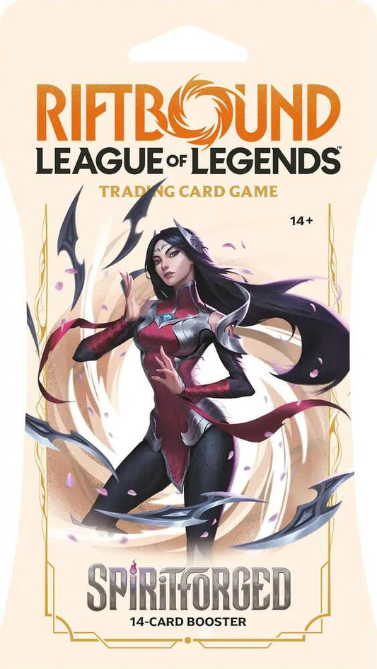 RiftBound League Of Legends Spiritforged Booster Sleeved