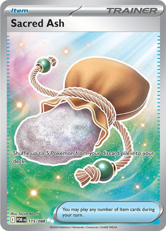 Pokemon Sacred Ash 115/088 Perfect Order