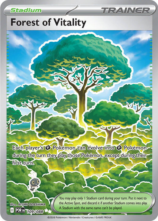 Pokemon Forest of Vitality 109/088 Perfect Order