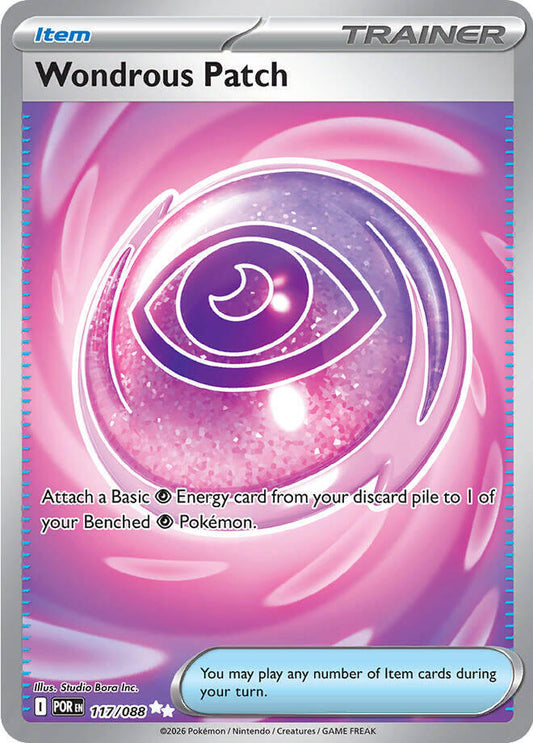 Pokemon Wondrous Patch 117/088 Perfect Order