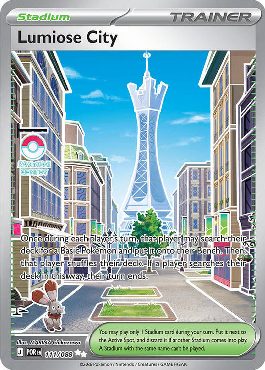 Pokemon Lumiose City 111/088 Perfect Order