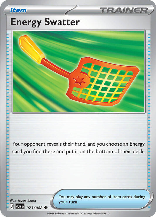Pokemon Energy Swatter 073/088 Perfect Order