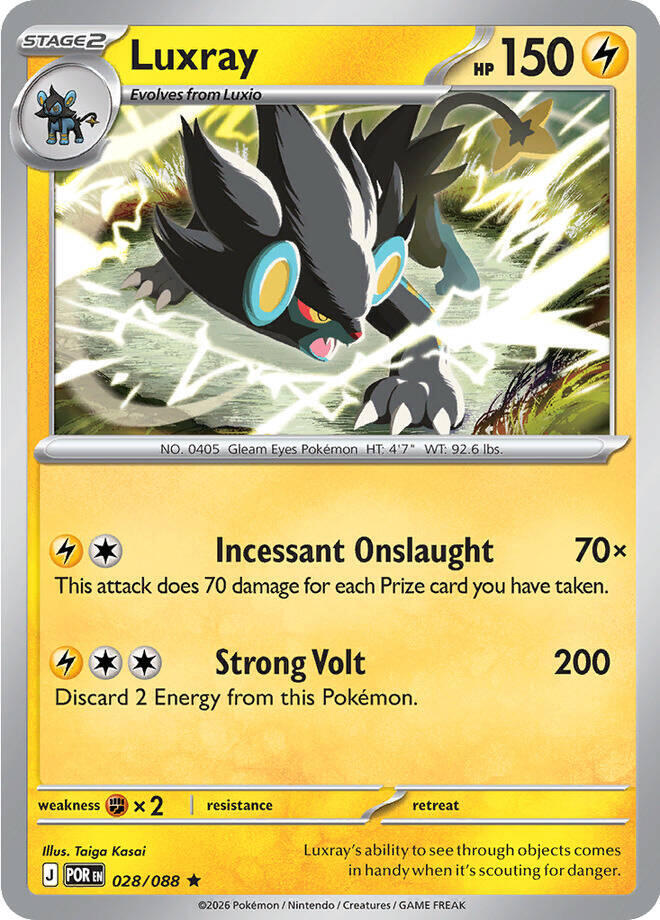 Pokemon Luxray 028/088 Perfect Order