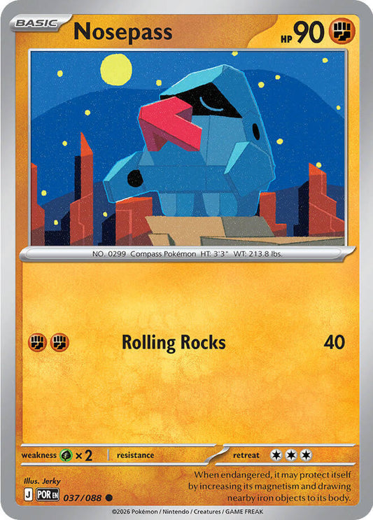 Pokemon Nosepass 037/088 Perfect Order