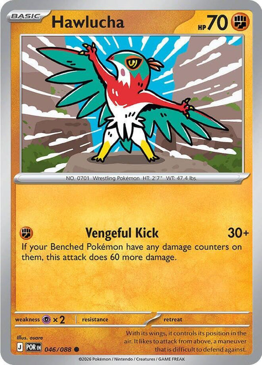 Pokemon Hawlucha 046/088 Perfect Order