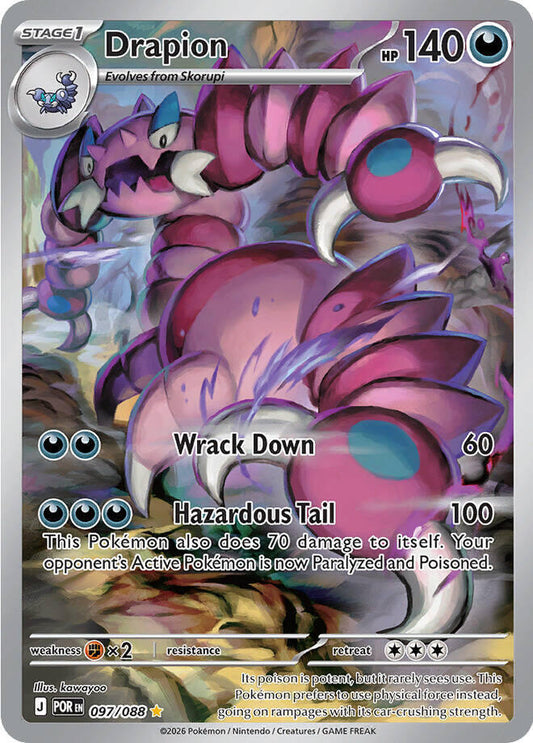Pokemon Drapion 097/088 Perfect Order