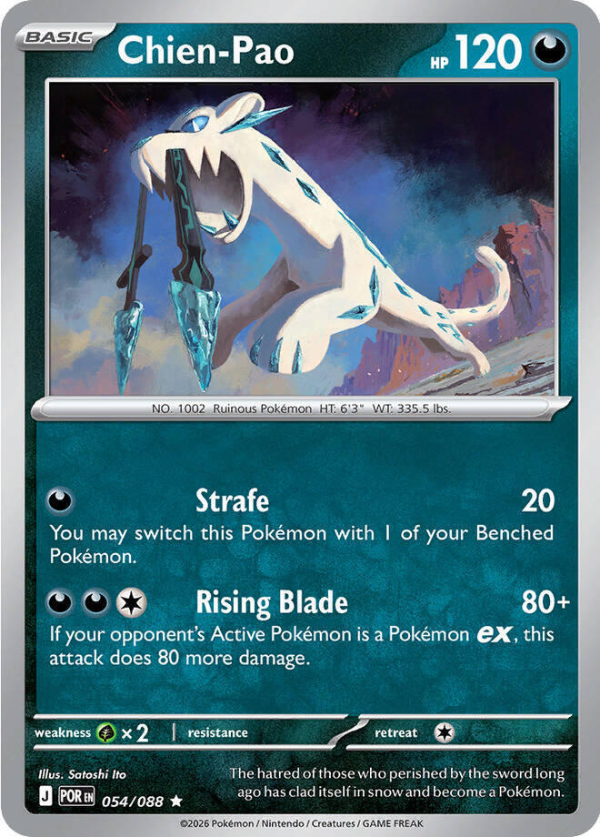 Pokemon Chien-Pao 054/088 Perfect Order