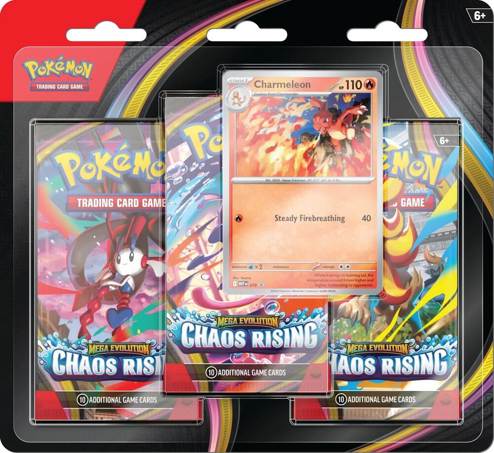Pokemon Chaos Rising 3 Blister Pack