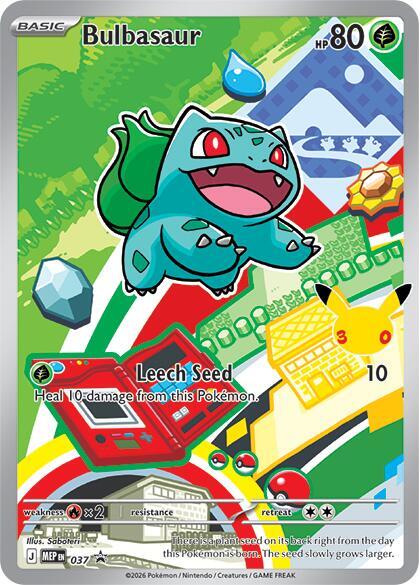 Pokemon Bulbasaur MEP37 Mega Evolution Promos