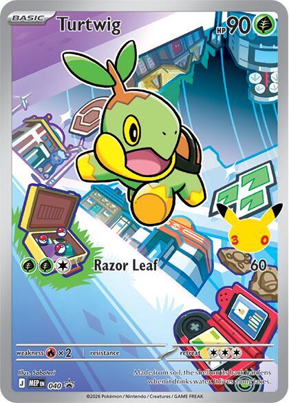 Pokemon Turtwig MEP40 Mega Evolution Promos
