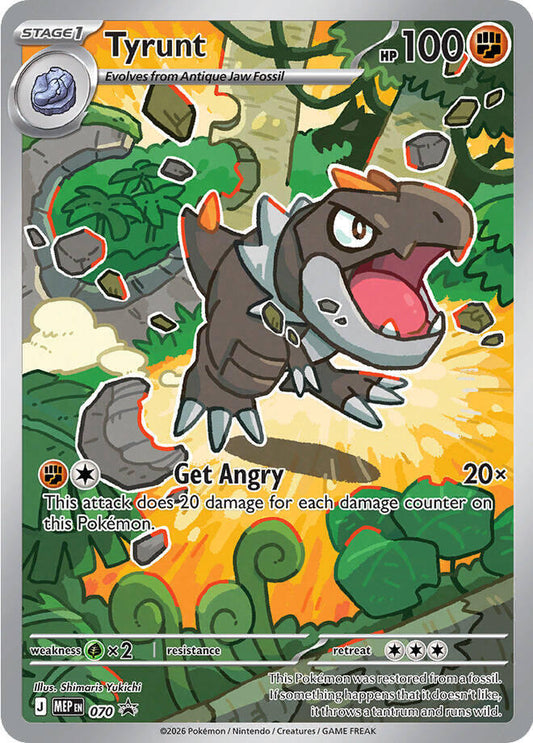 Pokemon Tyrunt MEP70 Mega Evolution Promos