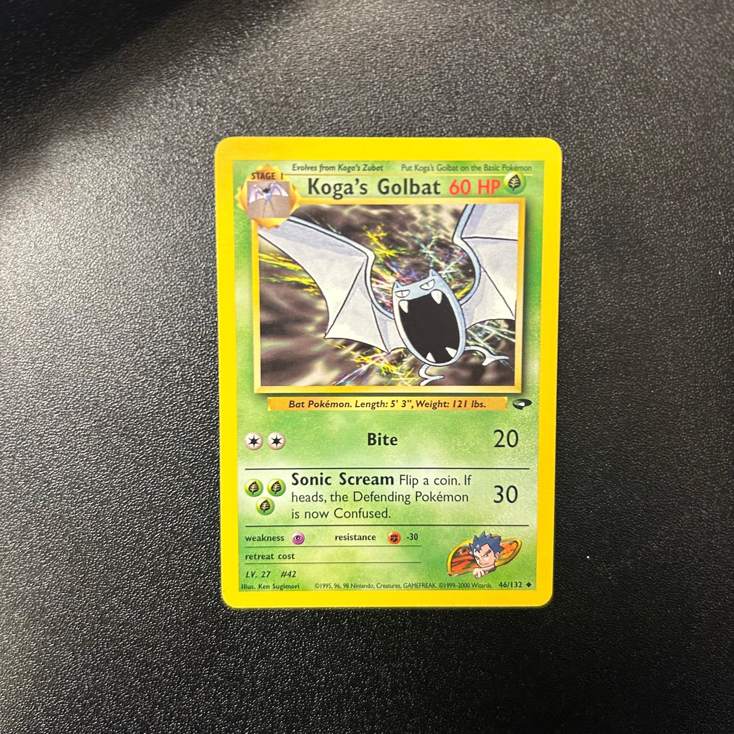 Pokemon TCG Koga's Golbat 46/132 Gym Challenge