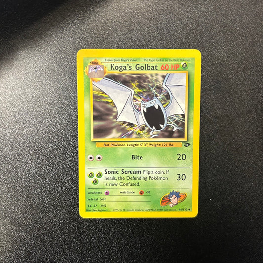 Pokemon TCG Koga's Golbat 46/132 Gym Challenge