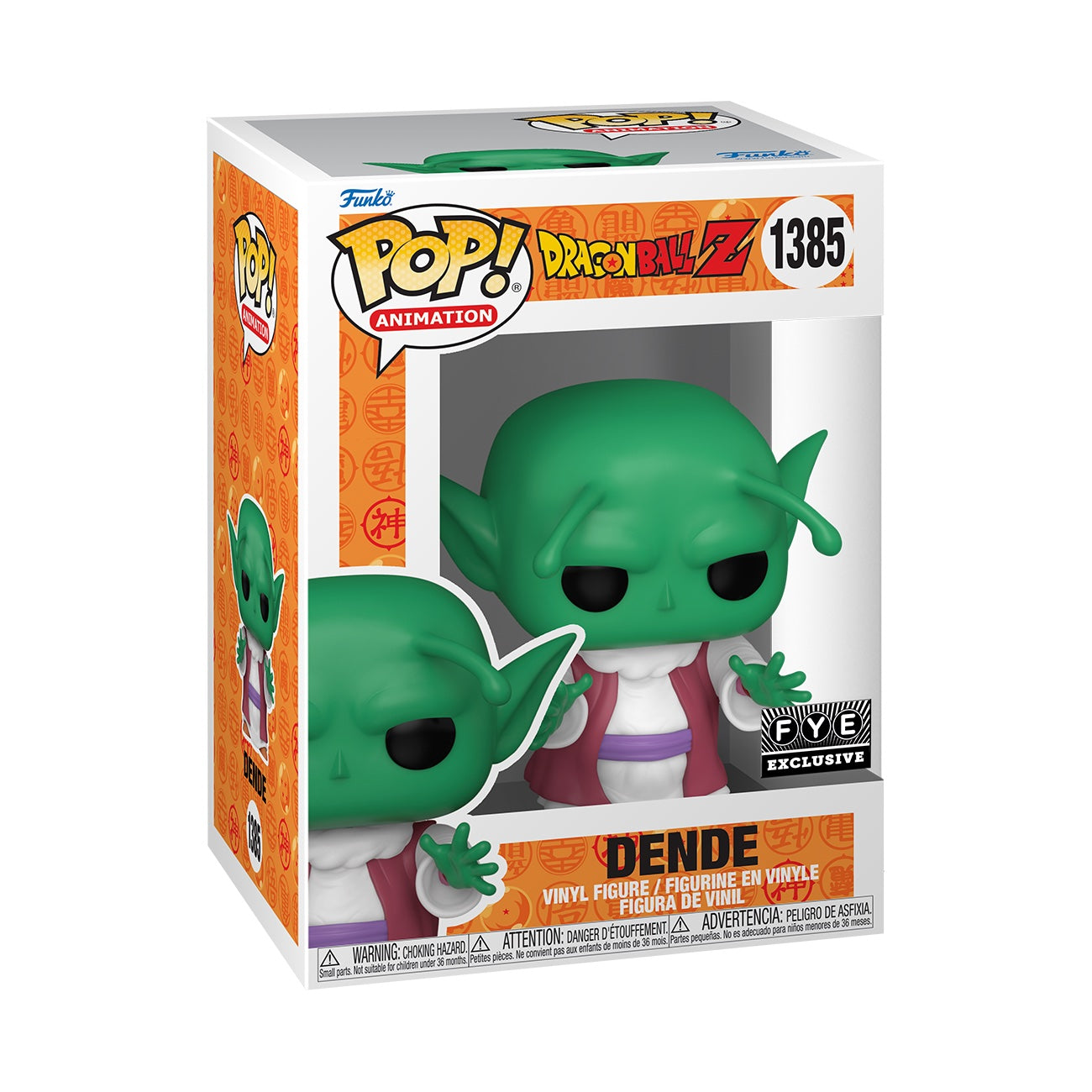 Funko Pop! Animation Dragon Ball Z Dende #1385 FYE Exclusive
