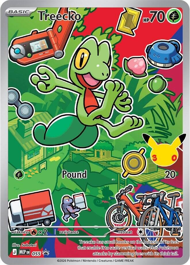 Pokemon Treecko MEP 055 Mega Evolution Promo