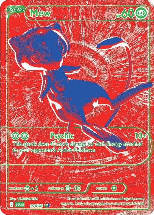 Pokemon Mew R/RGB 30th Celebration
