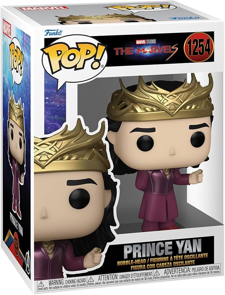 Funko Pop! Movies Marvel The Marvels Prince Yan #1254