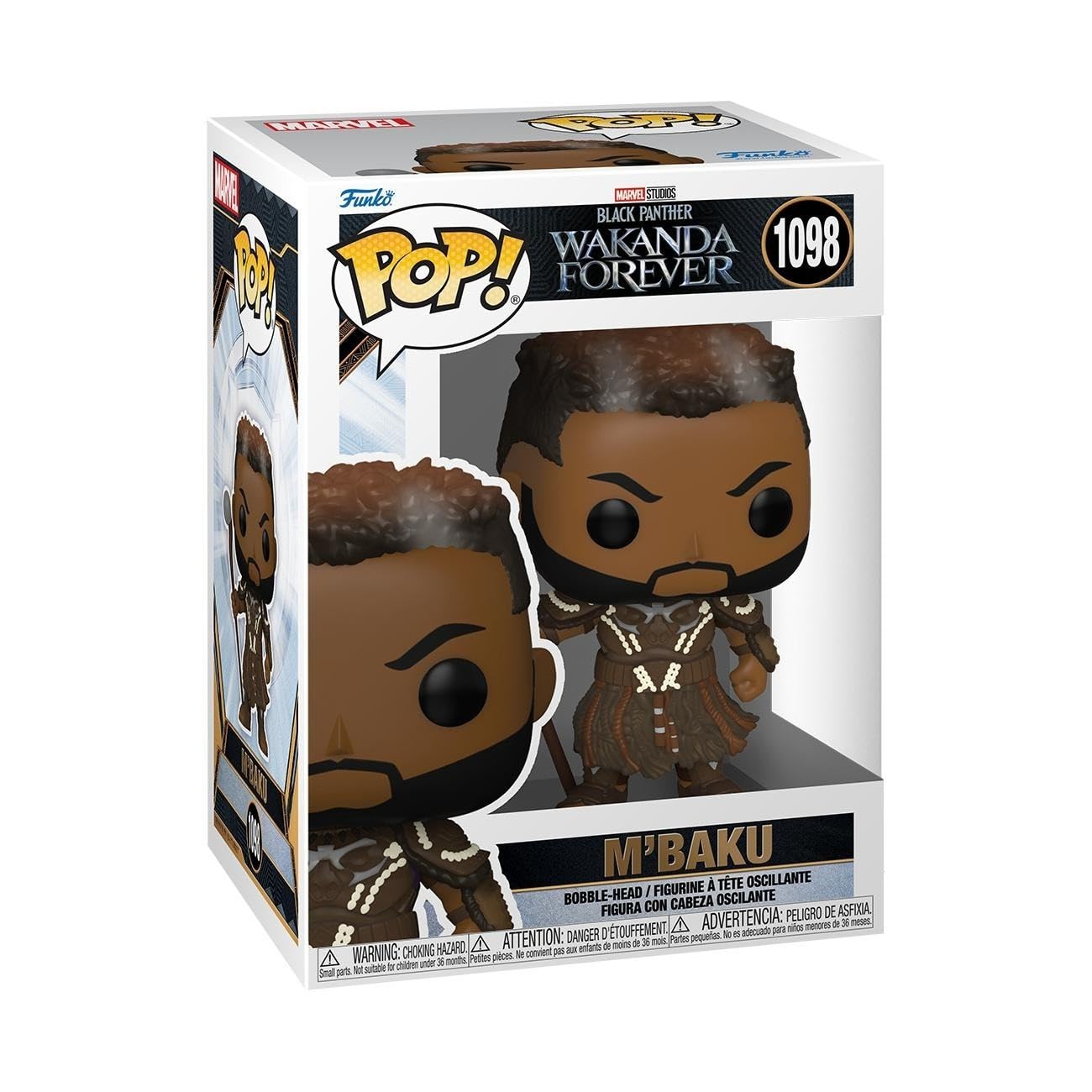 Funko Pop! Movies Marvel Wakanda Forever M'baku #1098