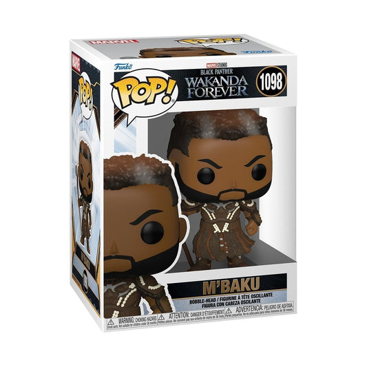 Funko Pop! Movies Marvel Wakanda Forever M'baku #1098