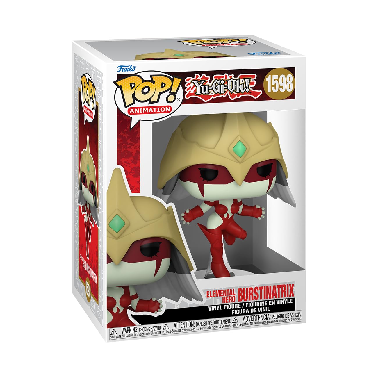Funko Pop! Animation Yu Gi Oh Elemental Hero Burstinatrix #1598