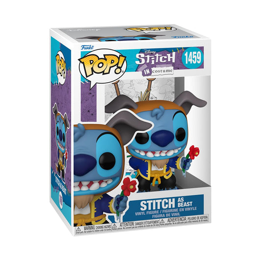 Funko Pop! Disney Stitch In Costume Stitch As Beast #1459