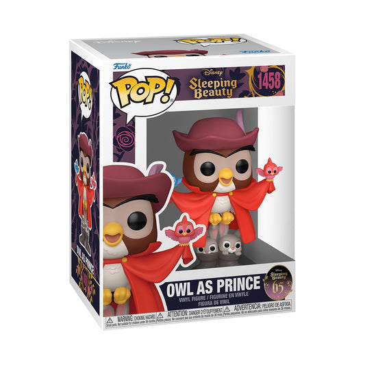 Funko Pop! Disney Sleeping Beauty Owl As Prince #1458