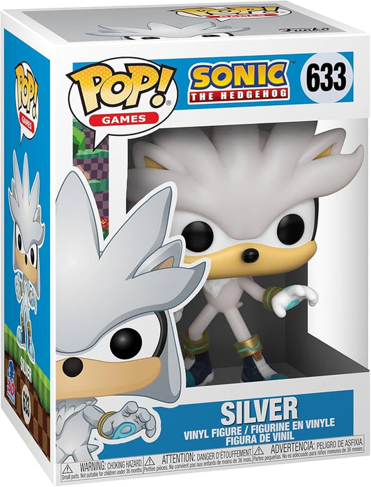 Funko Pop! Television Sonic The Hedgehod Silver #633