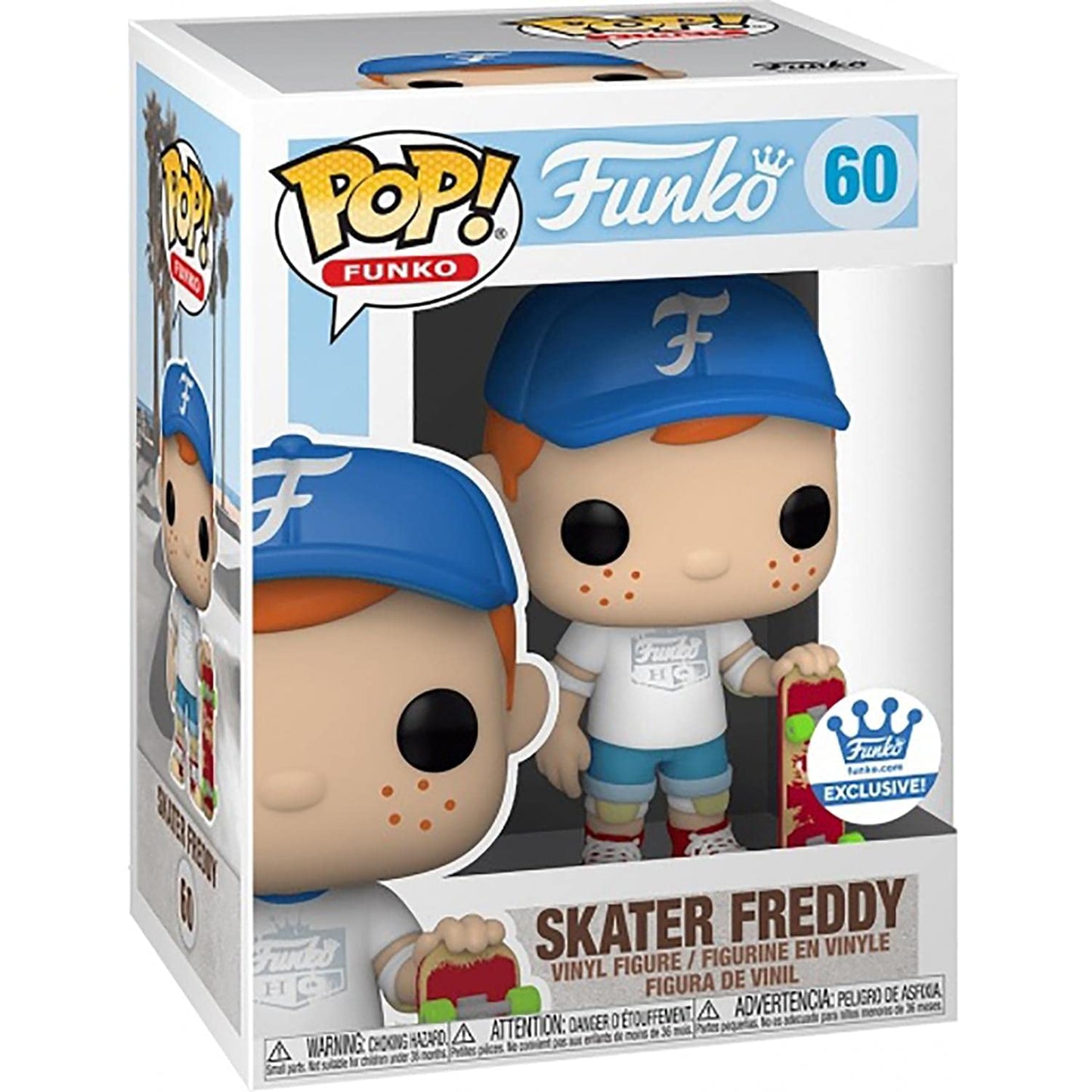 Funko Pop! Icon Funko Skater Freddy #60 Funk Exclusive