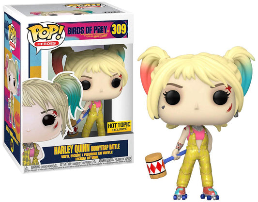 Funko Pop! DC Birds Of Prey Harley Quinn Boobytrap Battle #309 Hot Topic Exclusive