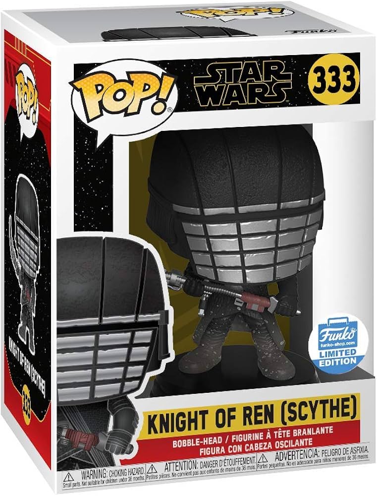 Funko Pop! Star Wars Knight Of Ren (Scythe) #333 Funko Limit Edition