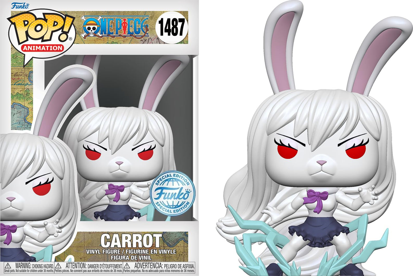Funko Pop! Animation One Piece Carrot #1487 Funko Exclusive