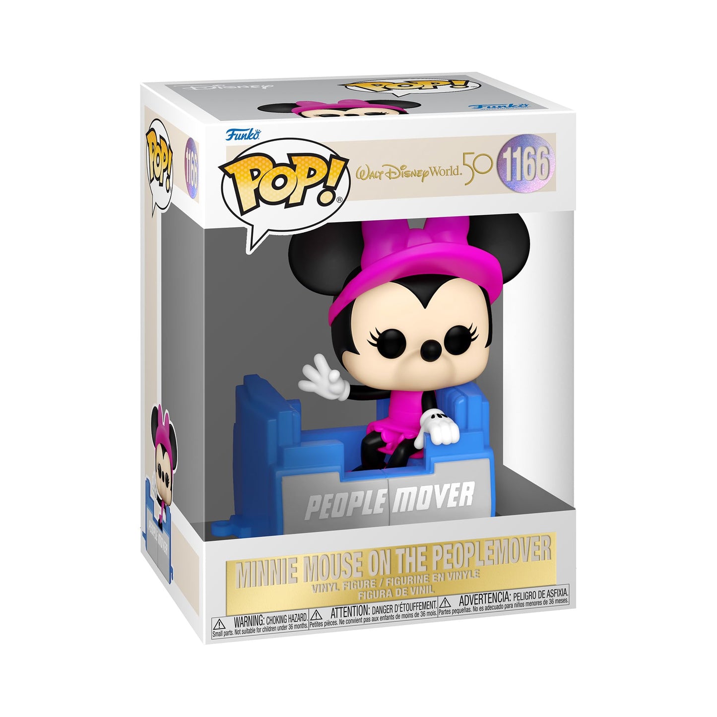 Funko Pop! Walt Disney World 50 Minnie Mouse on the Peoplemover #1166