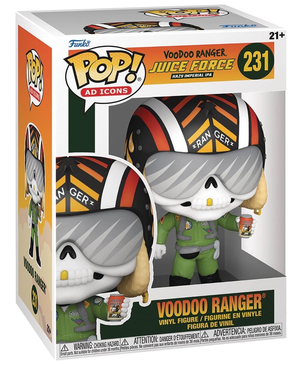Funko Pop! AD Icons Voodoo Ranger Juice Force Hazy Imperial IPA Voodoo Ranger #231