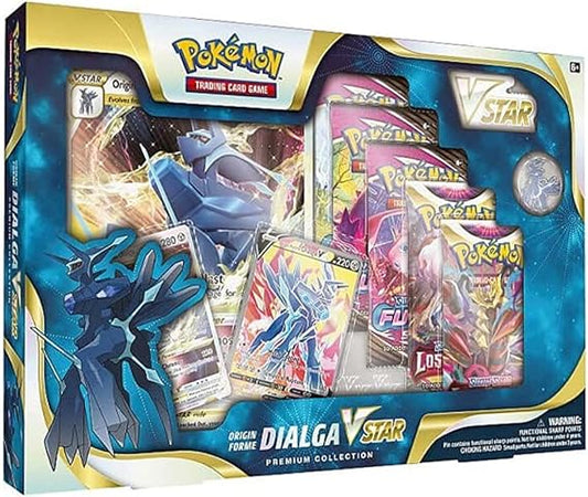 Pokemon Origin Forme Dialga VStar Premium Collection (5 Packs)