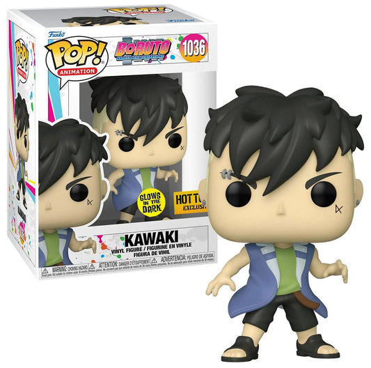 Funko Pop! Animation Boruto Kawaki #1036 Glow in the Dark Hot Topic Exclusive