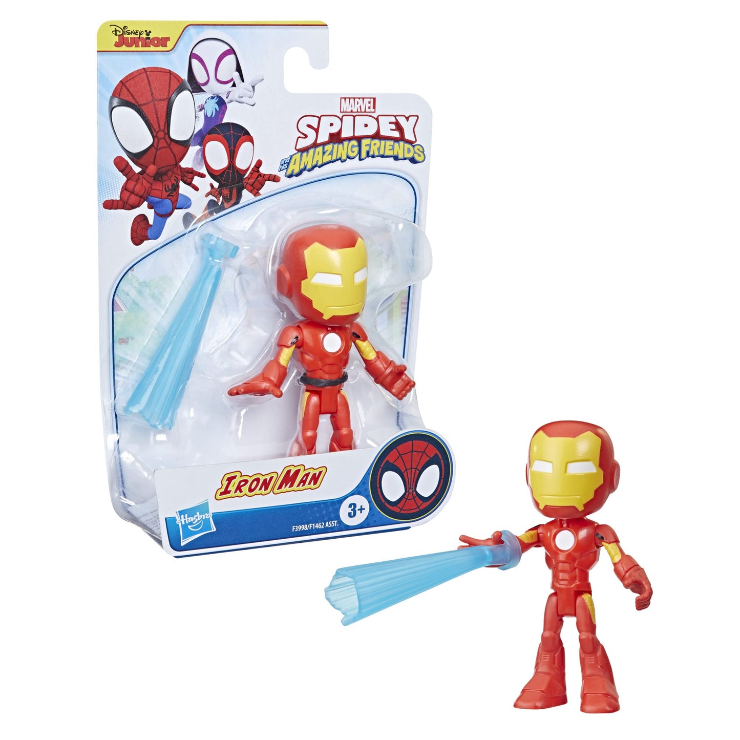 Hasbro Marvel Spidey Amazing Friends Iron Man Toy Disney Junior