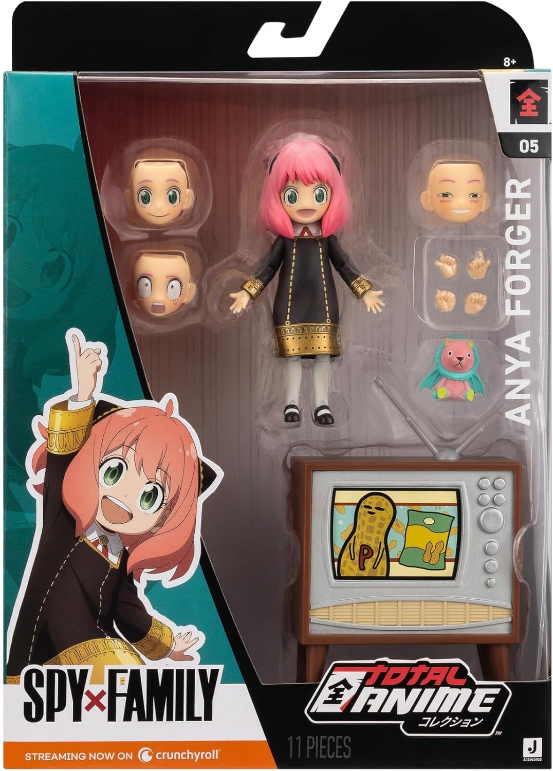 Jazwares Anime Spy x Family Anya Forger Figure