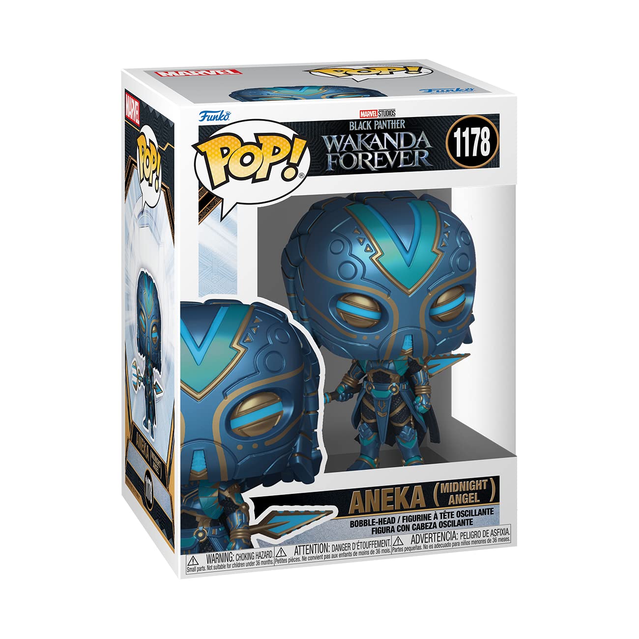Funko Pop! Movies Marvel Wakanda Forever Aneka Midnight Angel #1178