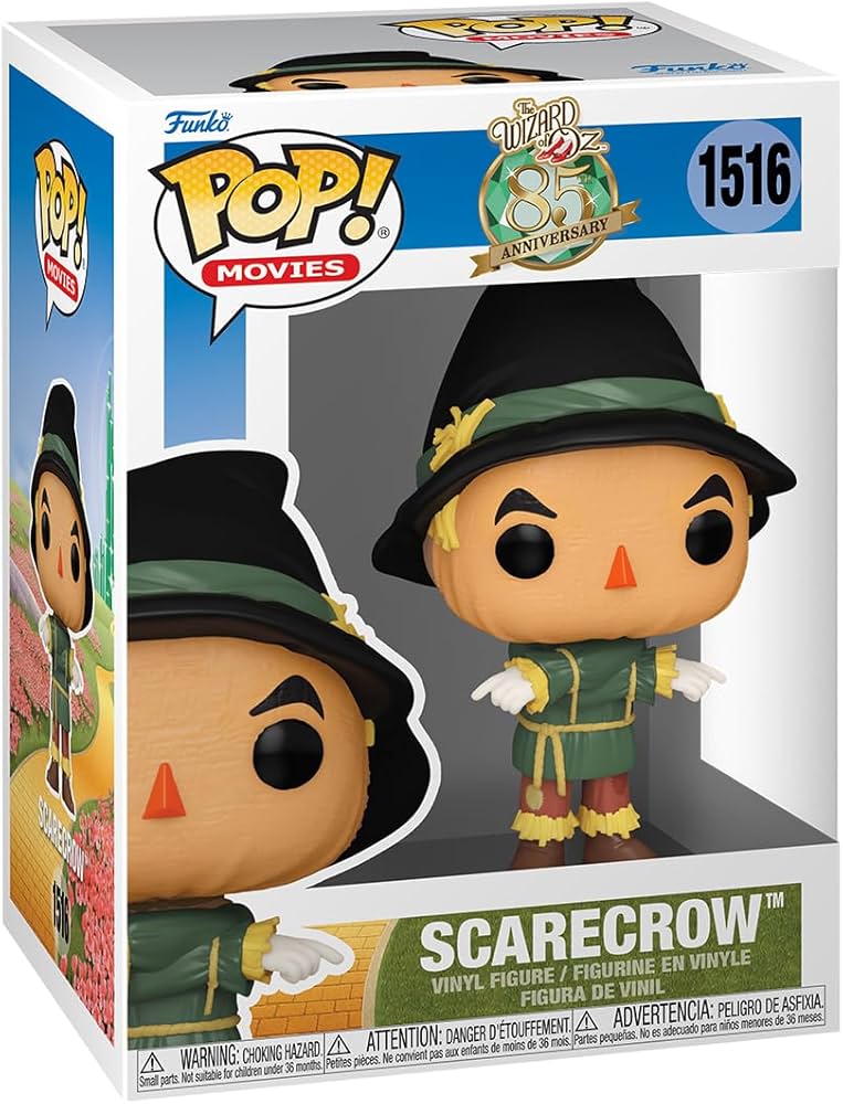 Funko Pop! Movies The Wizard Of Oz 85 Year Anniversary Scarecrow #1516