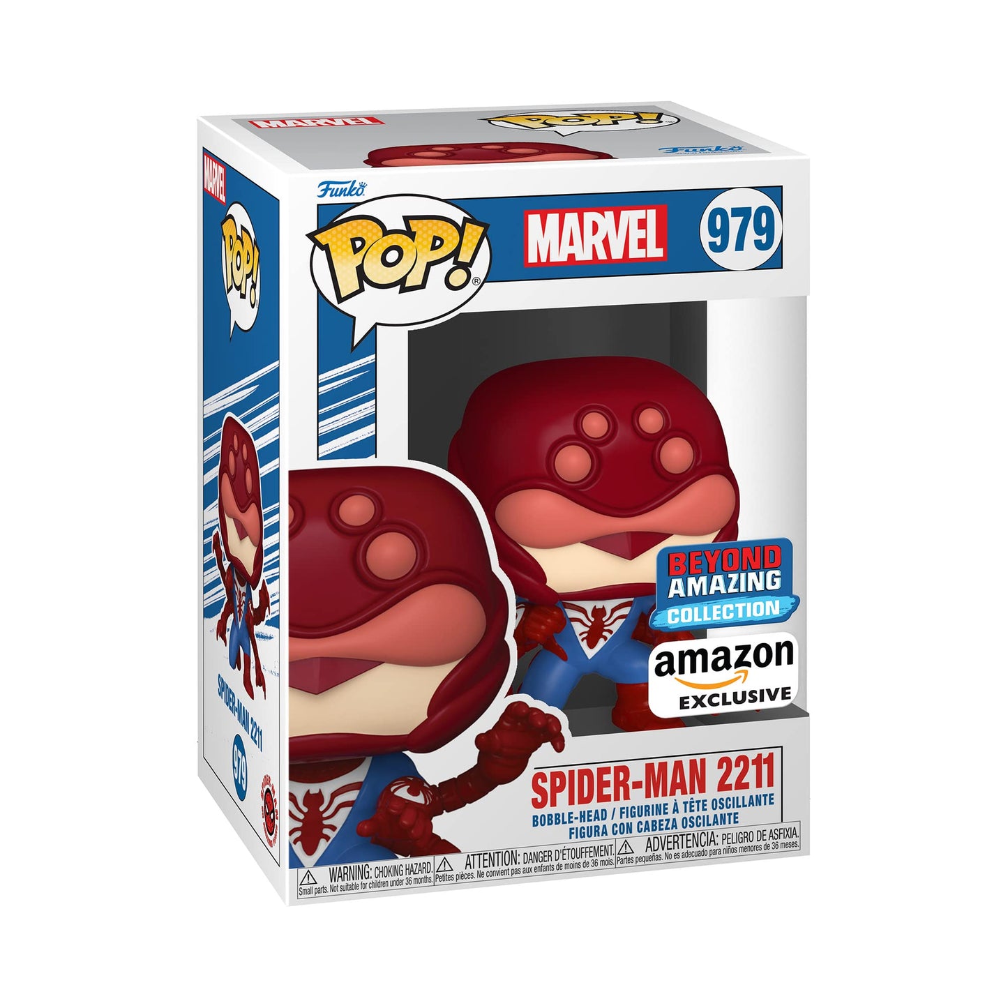 Funko Pop! Marvel Spiderman 2211 #979 Amazon Exclusive